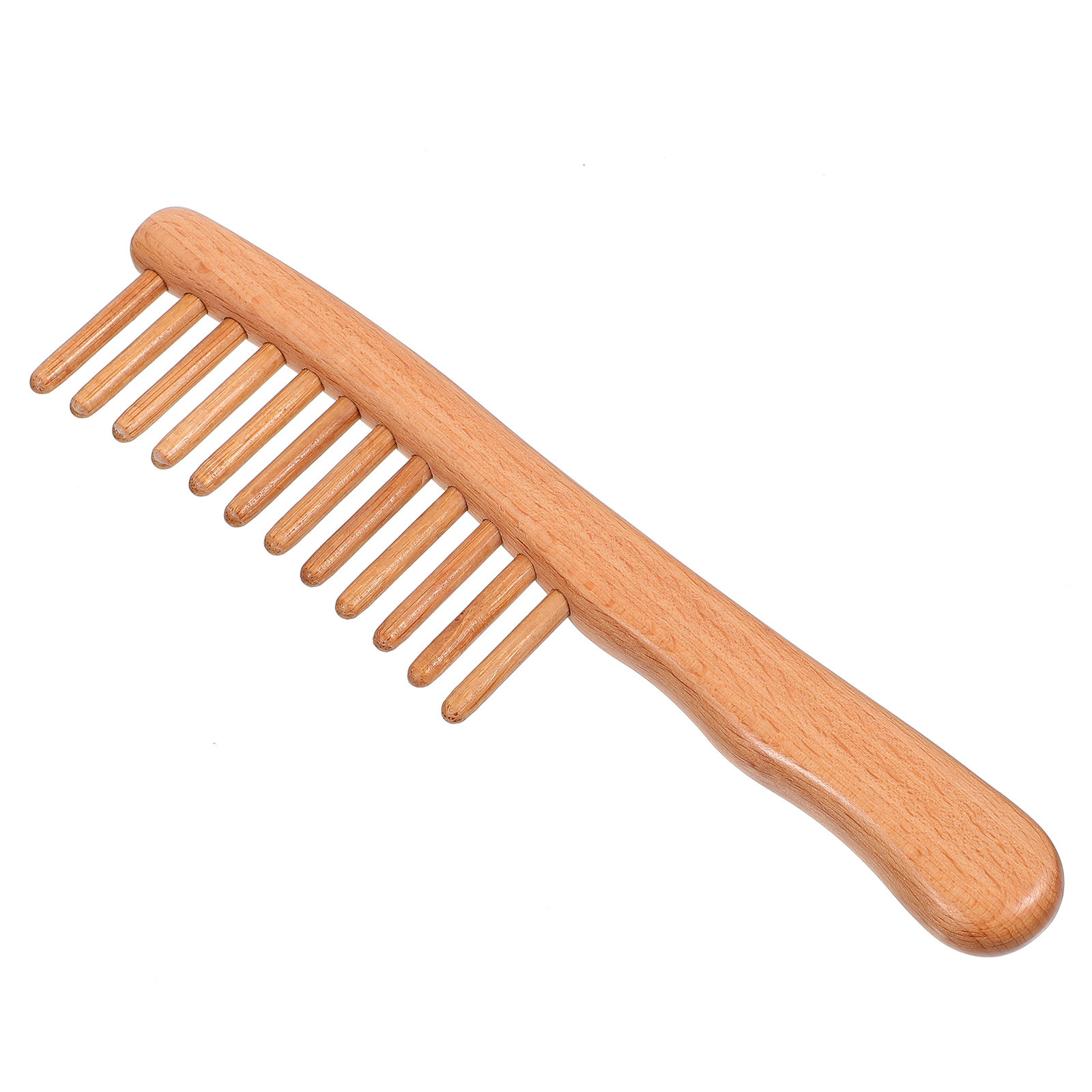 Hair Scalp Massager - 1Pcs Polished Sandalwood Massage Comb Ergonomic