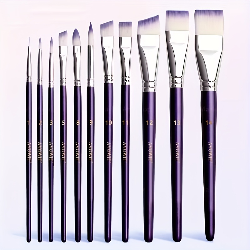 Beauty Makeup Studio - 7/11pcs Professional painting brush set, wide