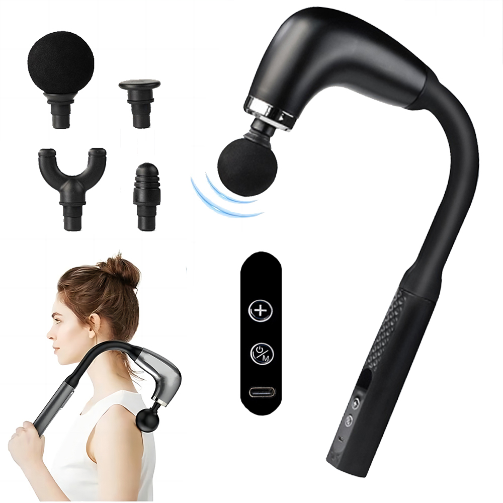 Hair Scalp Massager - Portable Fascial Massage Gun Electric Percussion