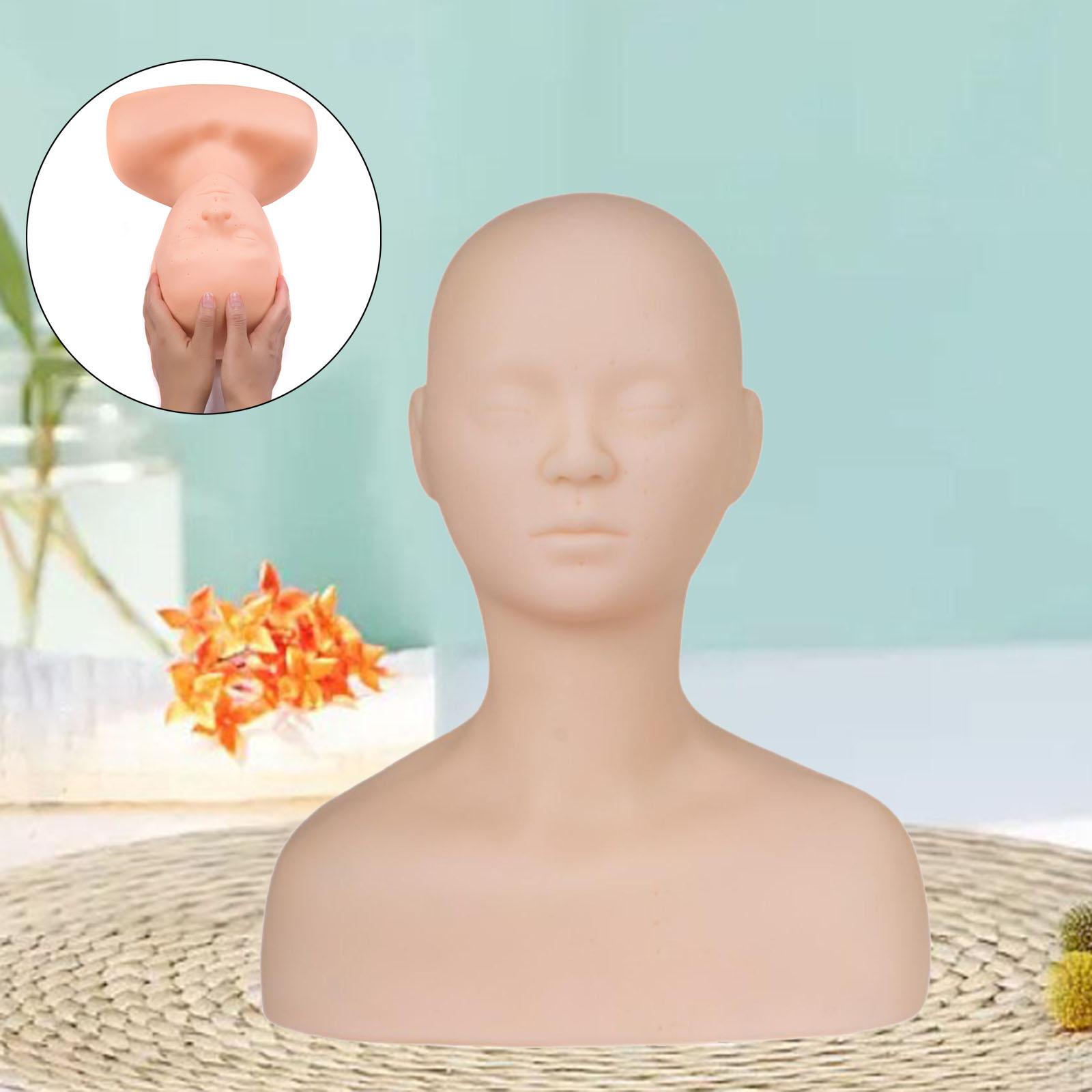 Hair Scalp Massager - Training Mannequin Head Makeup Head Practice
