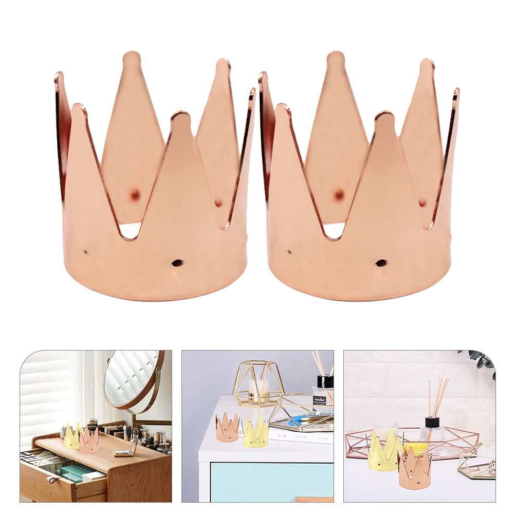 Beauty Makeup & D Anime Studio Vega Baja - 2pcs Makeup Sponge Holder Crown Shaped