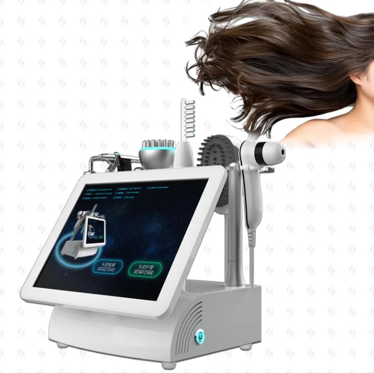 Hair Scalp Massager - Hair Follicle Detection Analysis Hair Regrowth