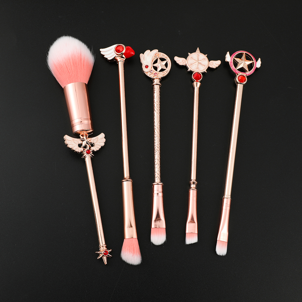 Sailor Moon Makeup Brushes Set - Beauty Glazed Makeup reseña y precio