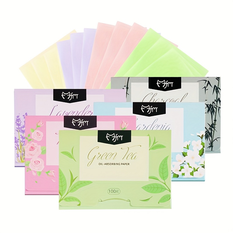 500pcs Facial Oil Blotting Pap - Beauty Makeup Face reseña y precio
