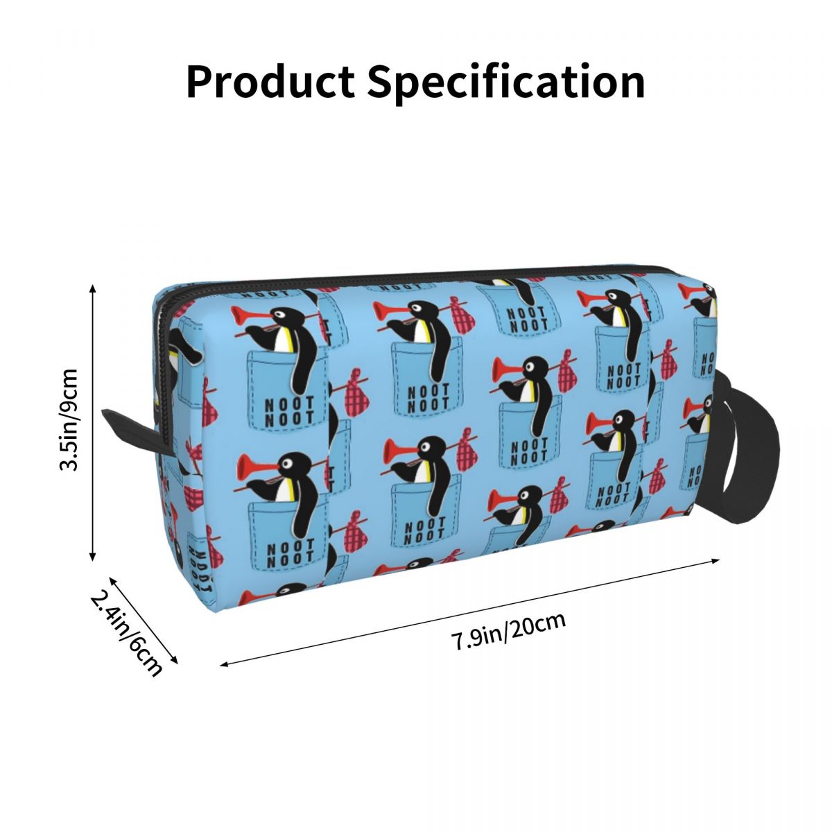 Angry Pingu Noot Noot Pocket O - Makeup Beauty Official reseña y precio