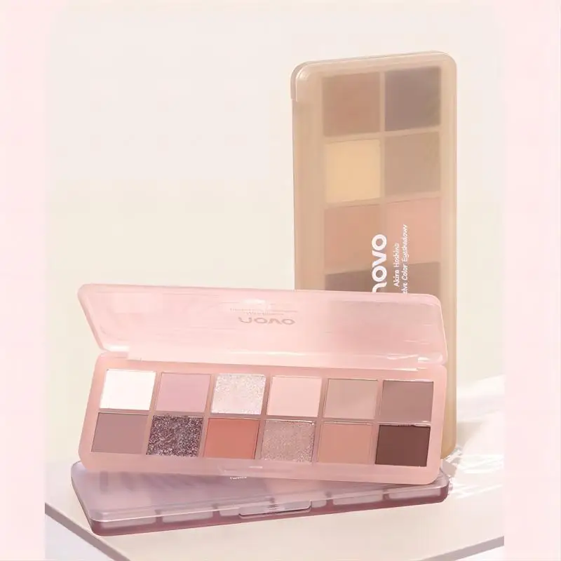 NOVO Eyeshadow Palette 12 Colo - Beauty Makeup Novo reseña y precio