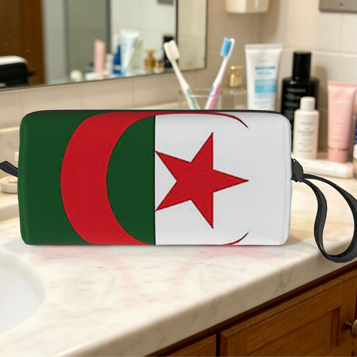 Algeria Official Flag Of Alger - Makeup Beauty Official reseña y precio