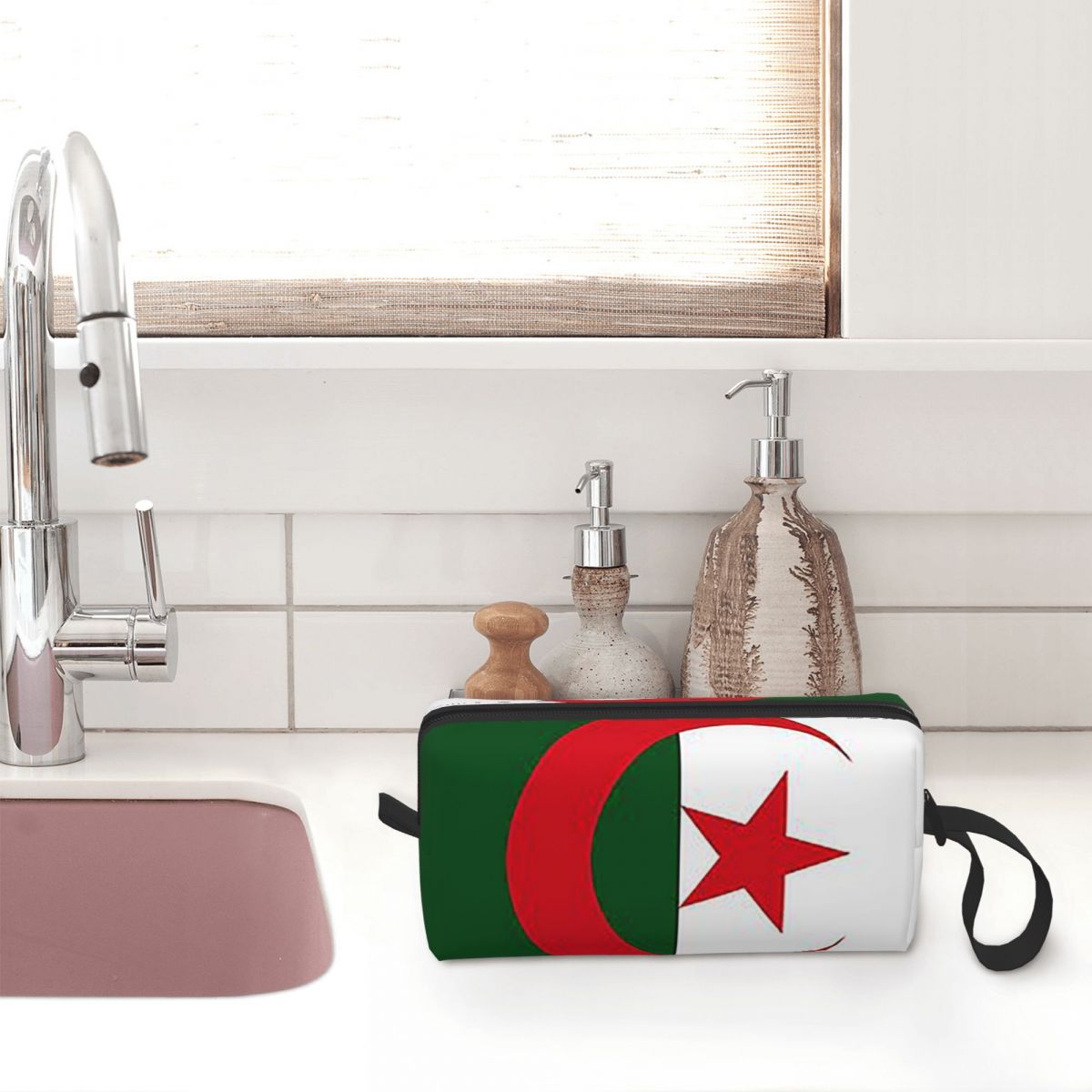 Algeria Official Flag Of Alger - Makeup Beauty Official reseña y precio