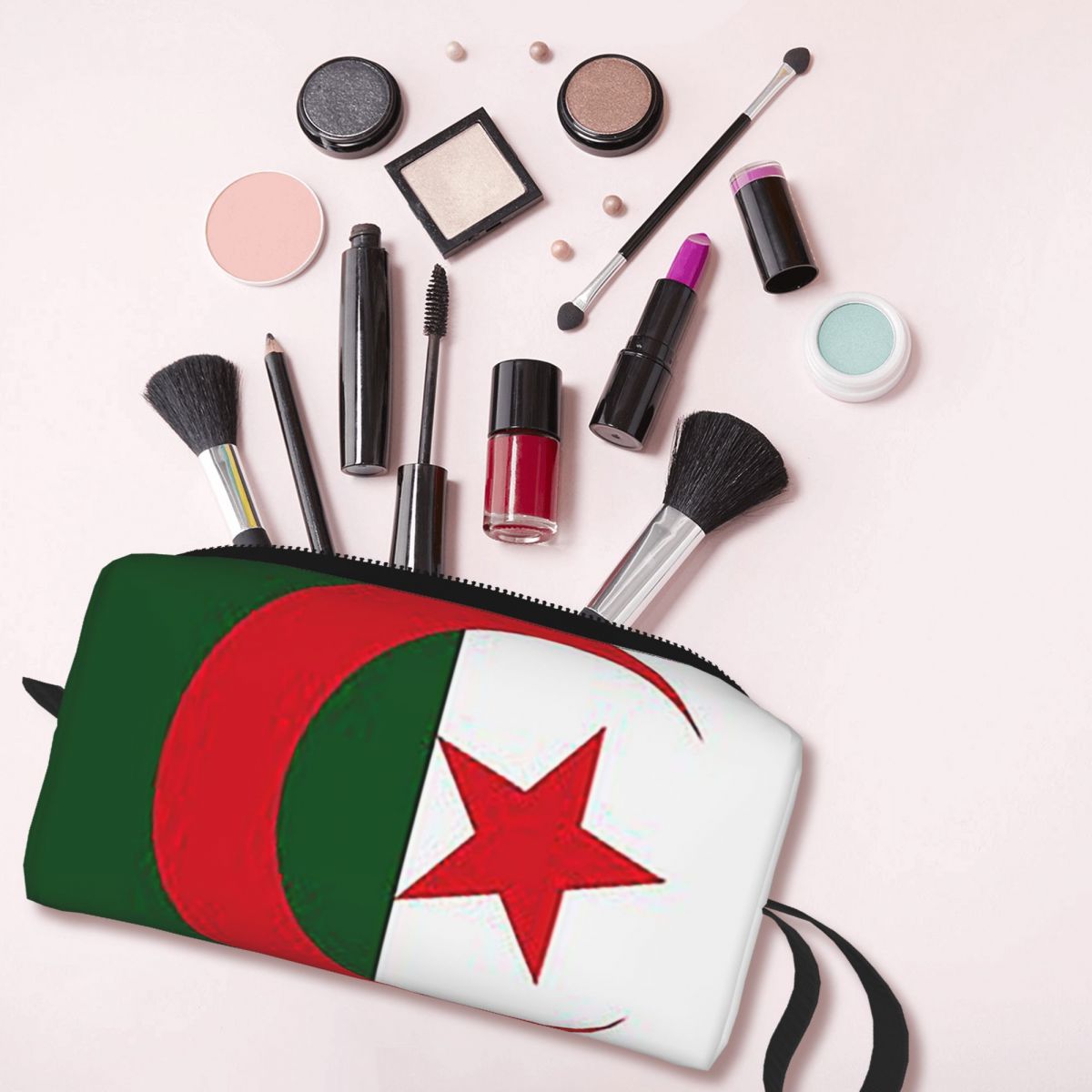 Algeria Official Flag Of Alger - Makeup Beauty Official reseña y precio