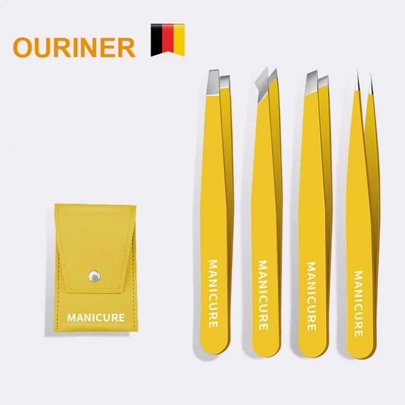 Eyebrow Tweezer Colorful Hair  - Beauty Hair Makeup reseña y precio
