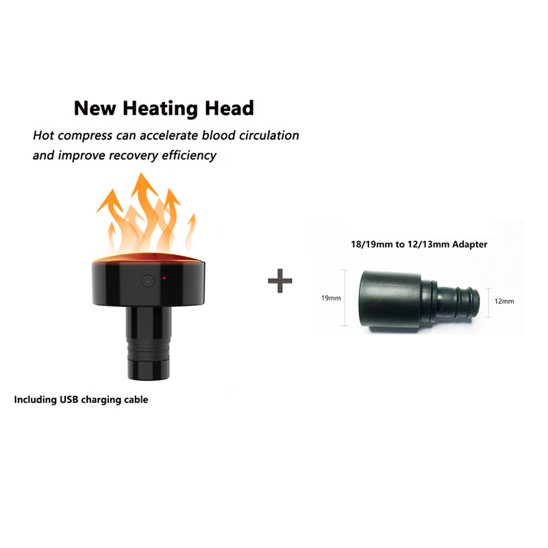 New Heat Fascia Gun Massage He - Hair Scalp Massager reseña y precio