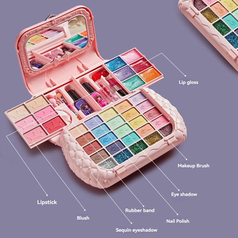 Kids Beauty Toys Makeup Kit Li - Beauty Makeup & D Anime Studio Vega Baja reseña y precio