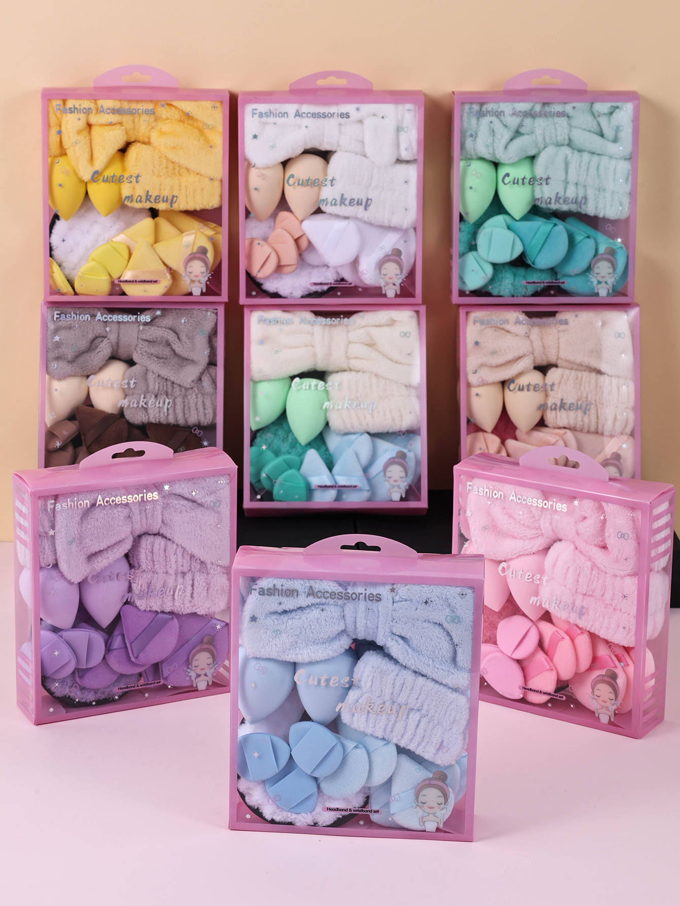 15pcs Women Wash Face Spa Hair - Beauty Glazed Makeup reseña y precio