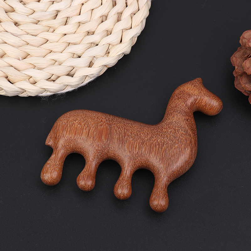 Zodiac Horse Year Wooden Sanda - Hair Scalp Massager reseña y precio