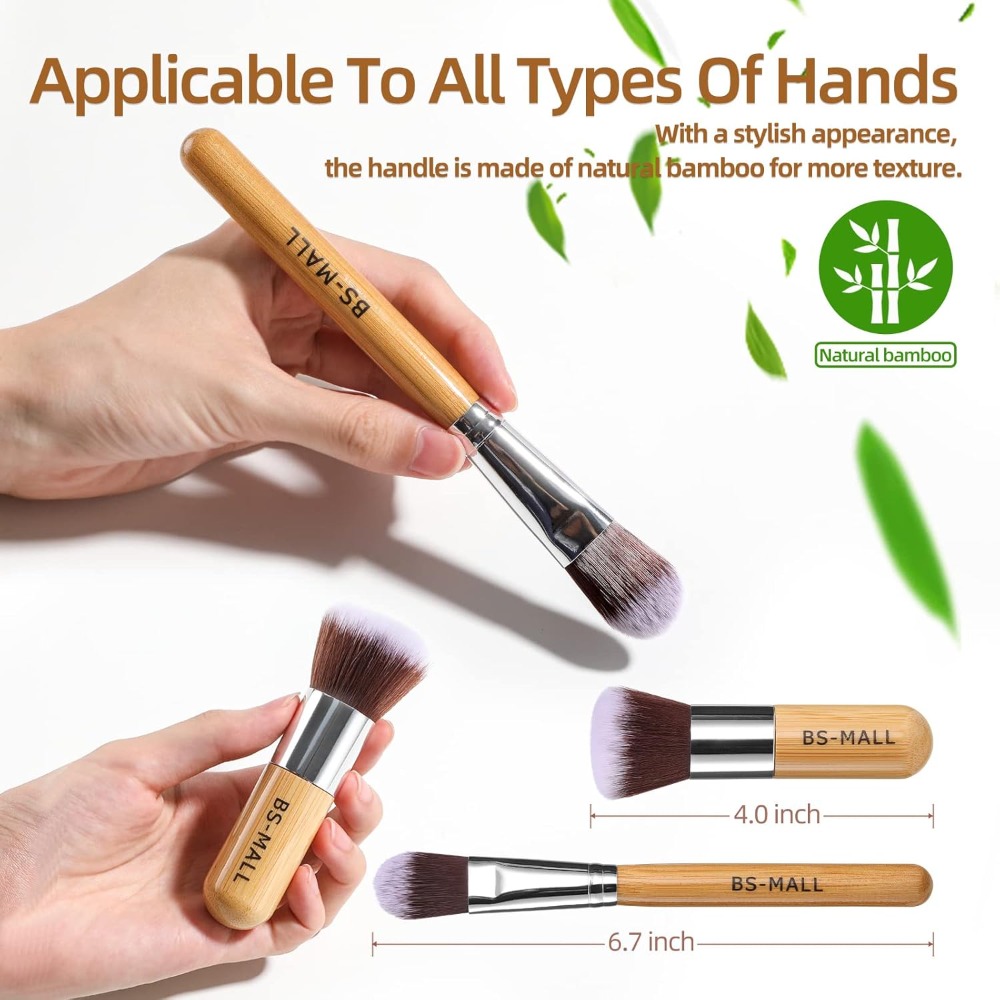 BS-MALL Makeup Brush Set 11Pcs - Beauty Makeup Face reseña y precio