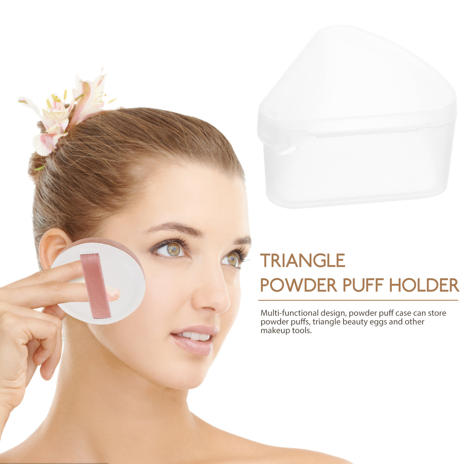 6Pcs Triangle Powder Puff Case - Beauty Makeup & D Anime Studio Vega Baja reseña y precio
