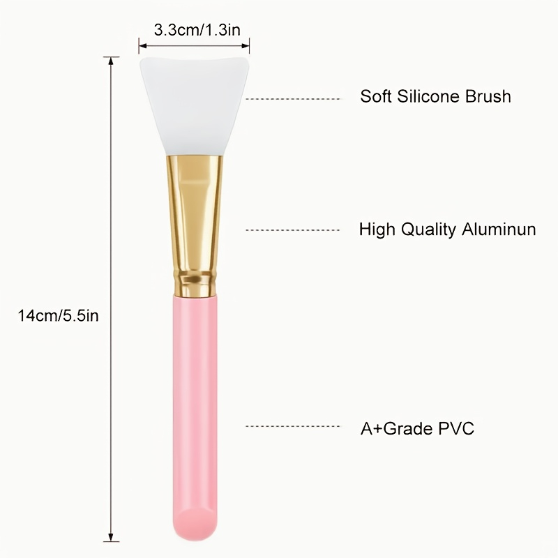 [Soft Silicone Mask Brushes] 5 - Beauty Makeup Face reseña y precio