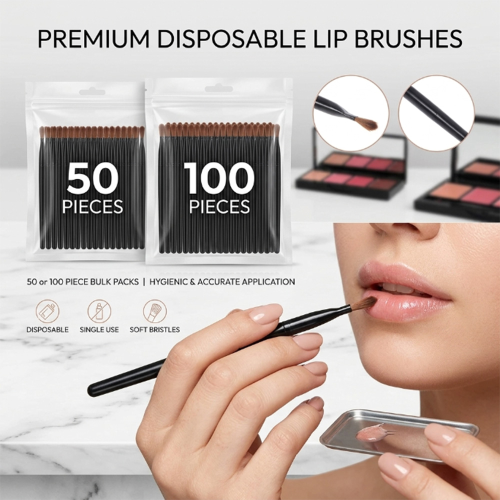 50/100pcs Disposable Lip Brush - Beauty Makeup & D Anime Studio Vega Baja reseña y precio