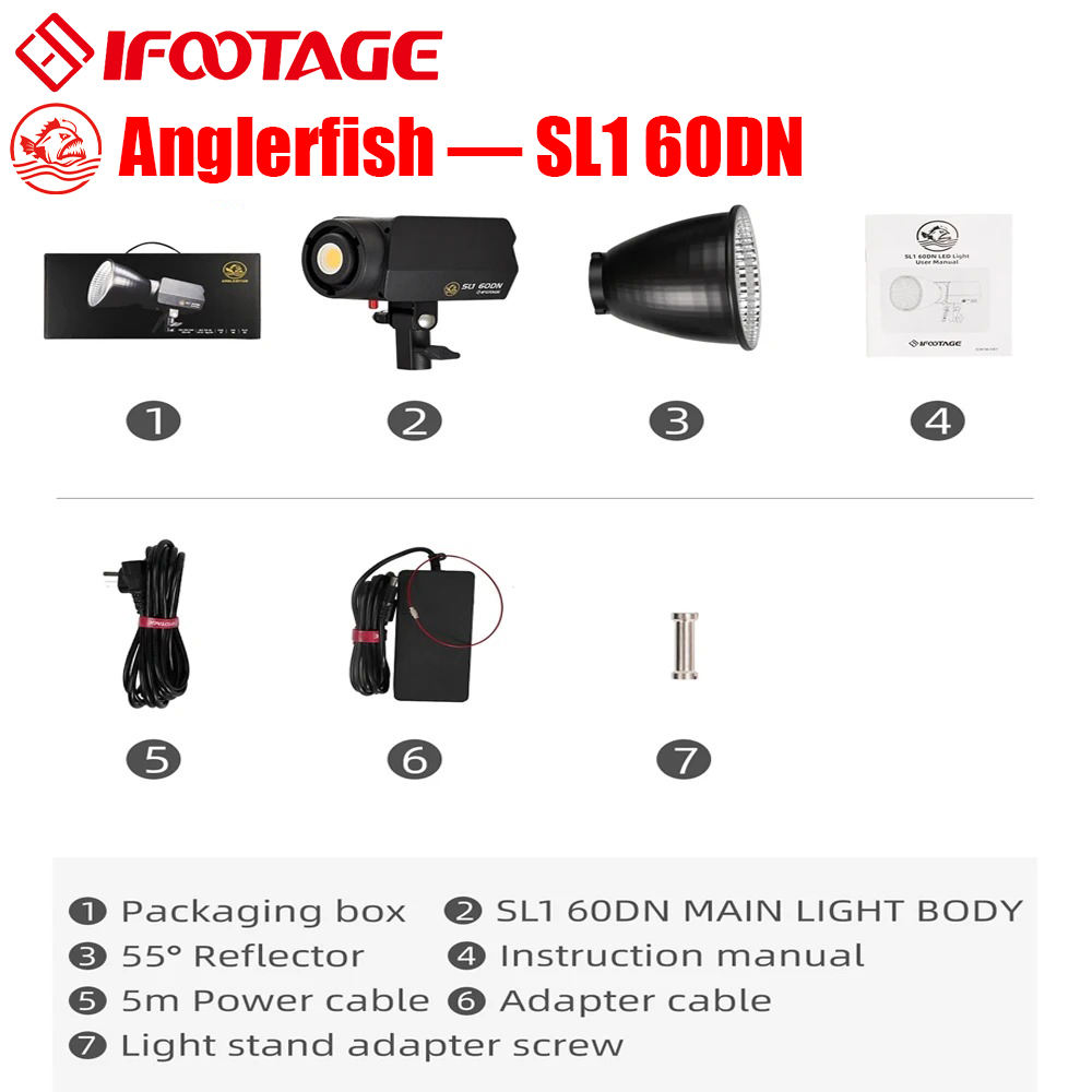 Ifootage Anglerfish SL1 60DN C - Beauty Makeup Studio reseña y precio
