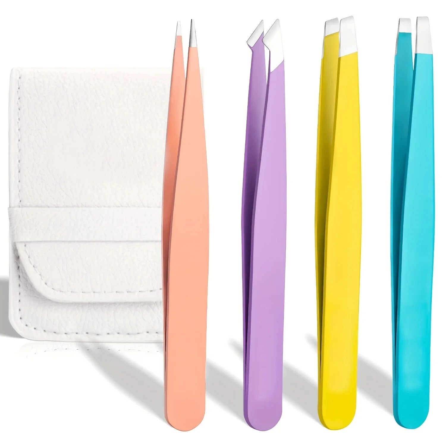 Colorful Eyebrow Tweezer Hair  - Beauty Hair Makeup reseña y precio