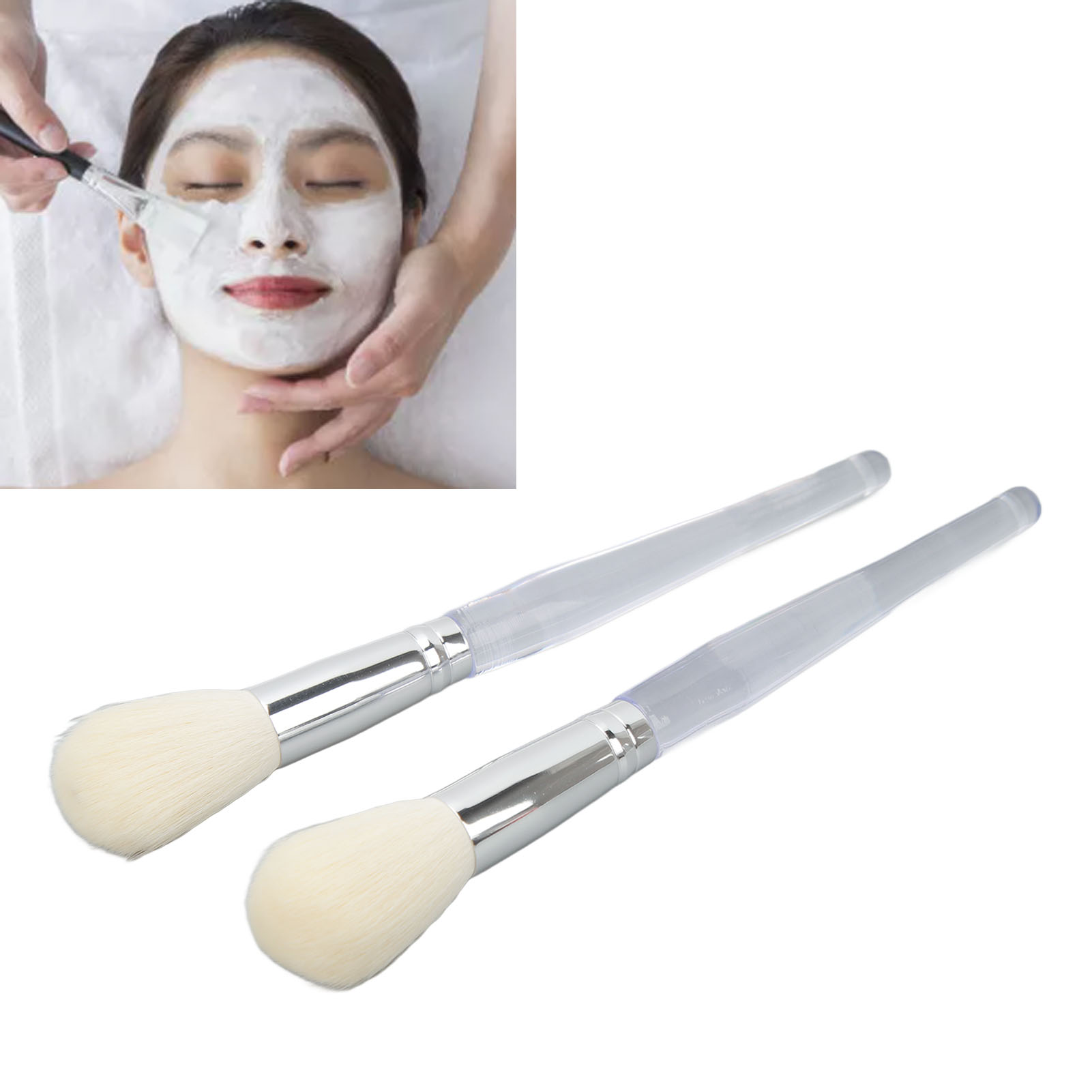 2 Pack Face Mask Brush Applica - Beauty Hair Makeup reseña y precio