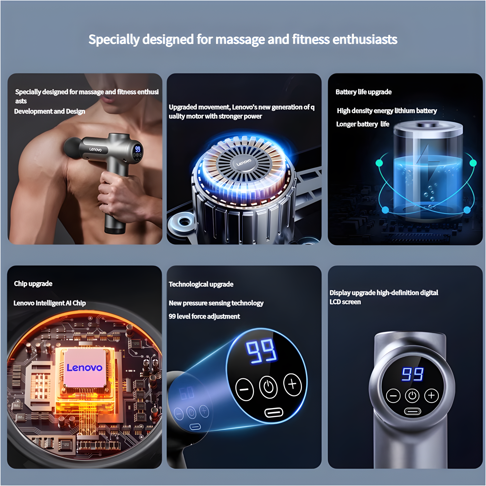 Lenovo N2 N3 Muscle Relaxation - Hair Scalp Massager reseña y precio