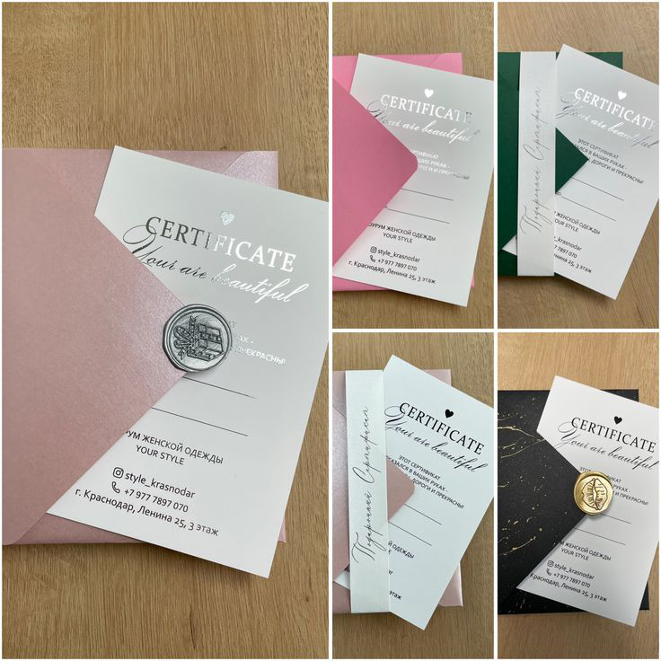 Custom Elegant Gift cards with - Beauty Makeup Studio reseña y precio