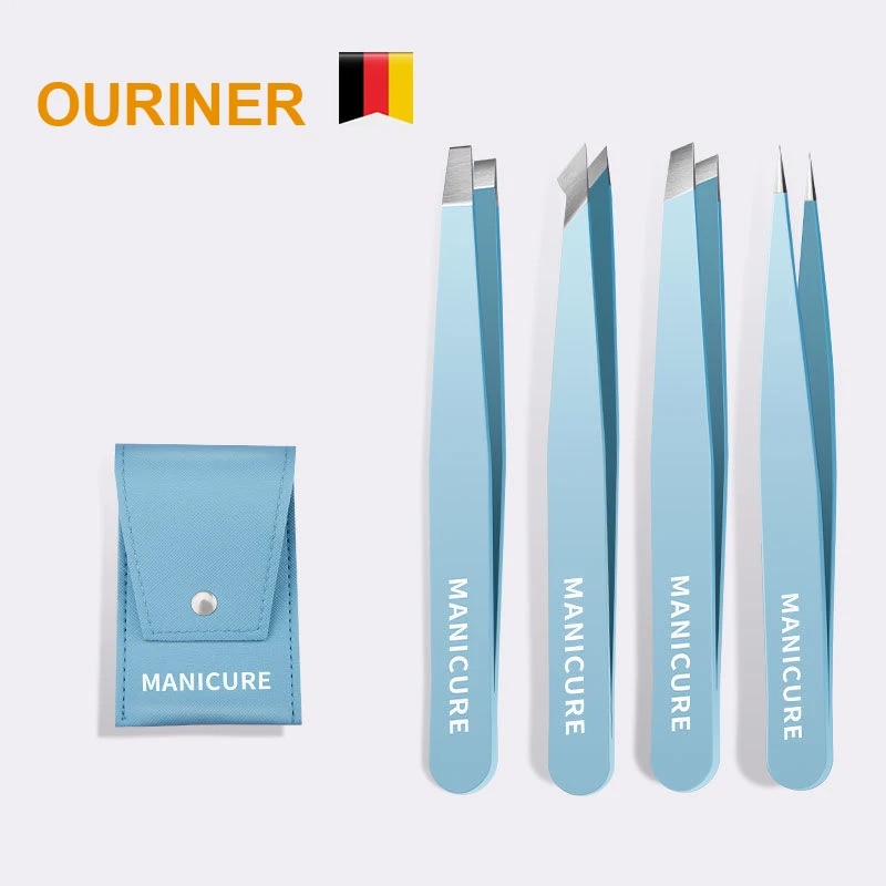 Eyebrow Tweezer Colorful Hair  - Beauty Hair Makeup reseña y precio