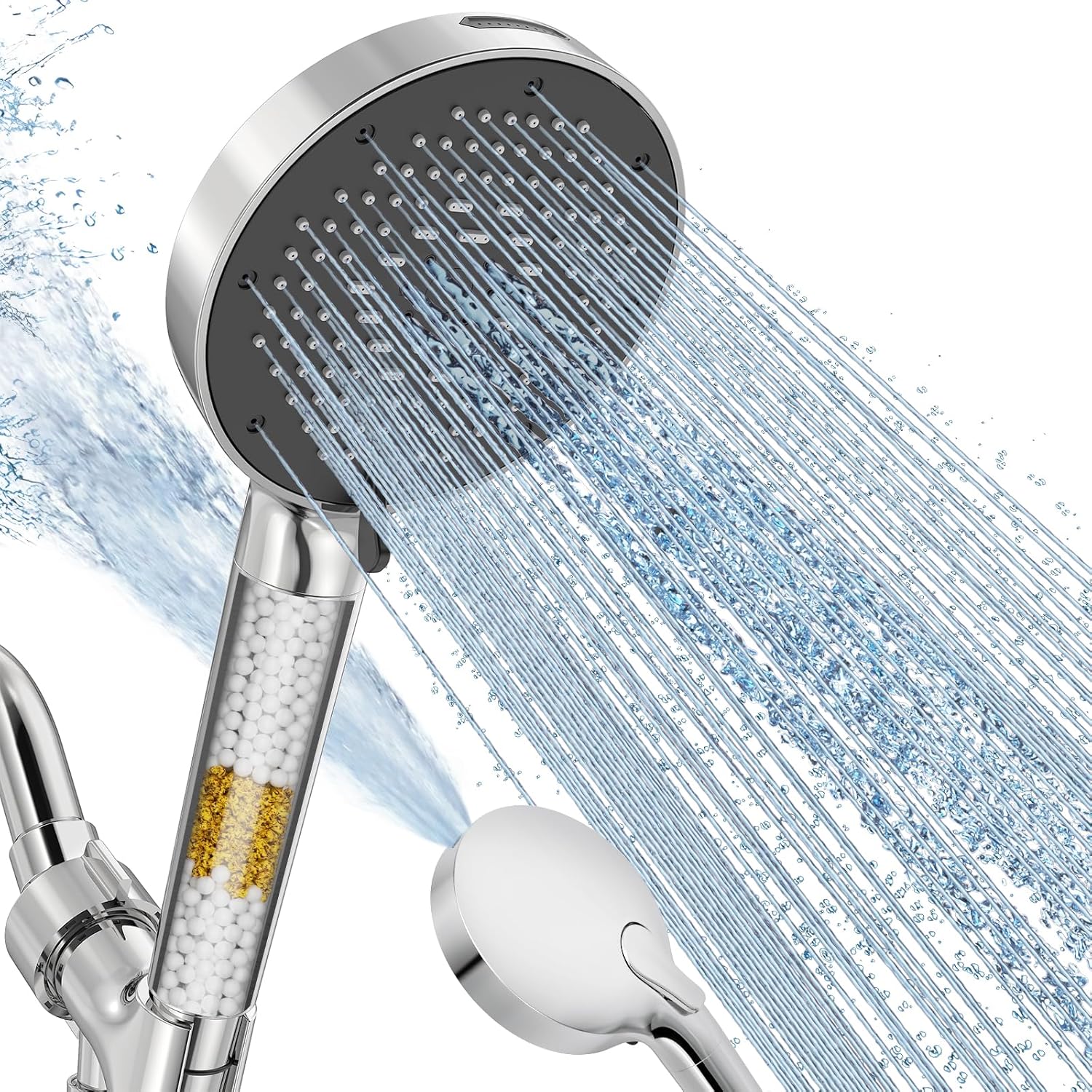Filtered Shower Head with Hand - Setting Spray reseña y precio