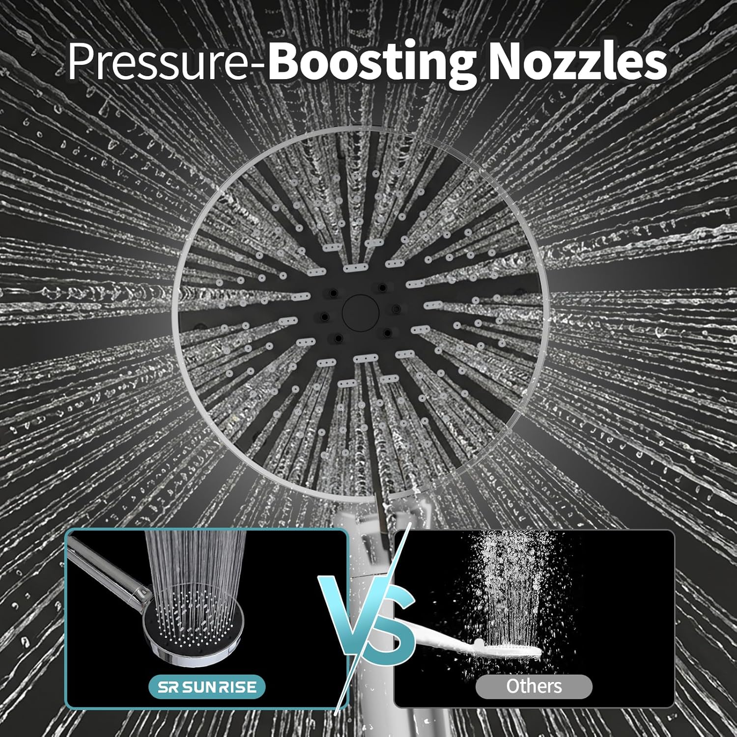 Filtered Shower Head with Hand - Setting Spray reseña y precio