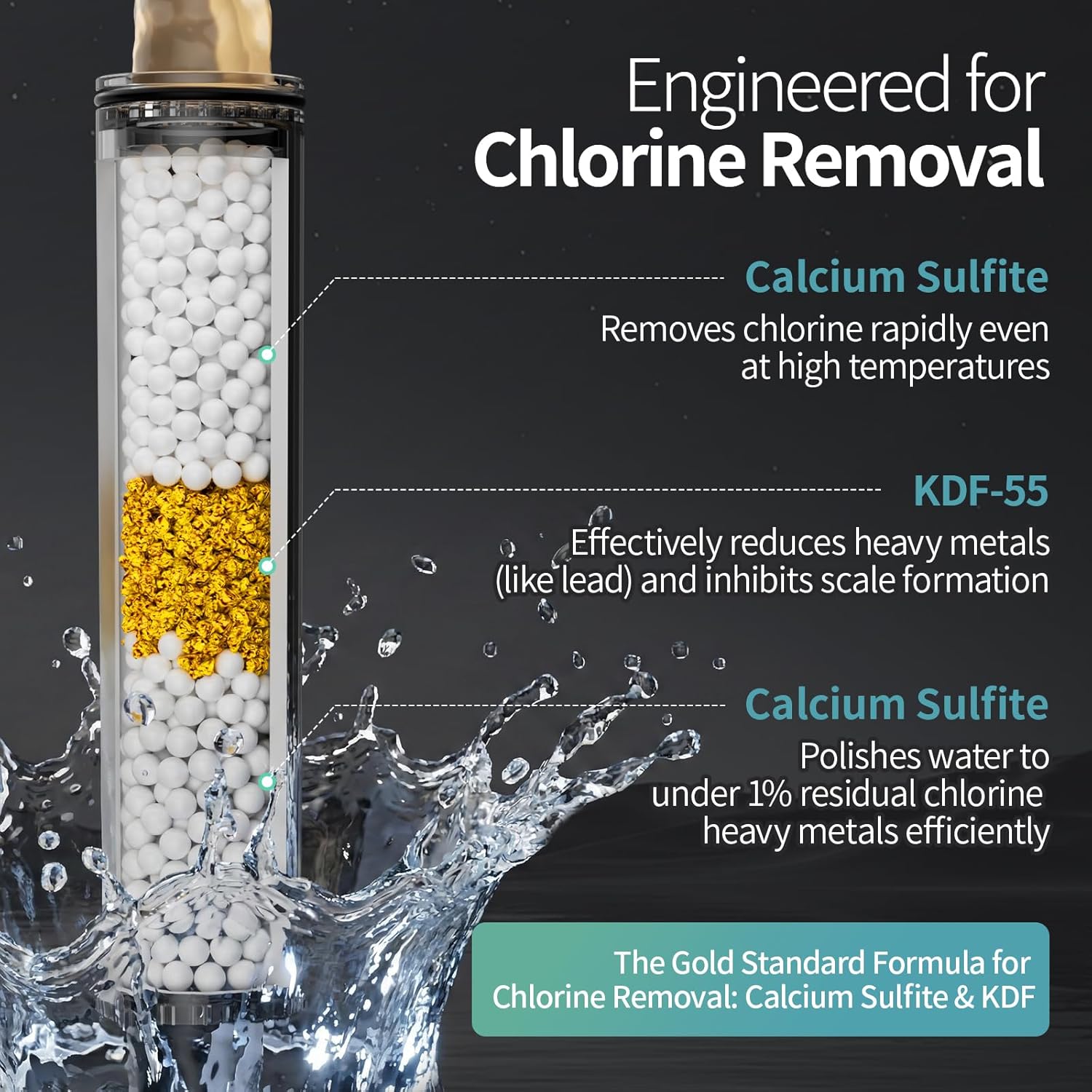 Filtered Shower Head with Hand - Setting Spray reseña y precio