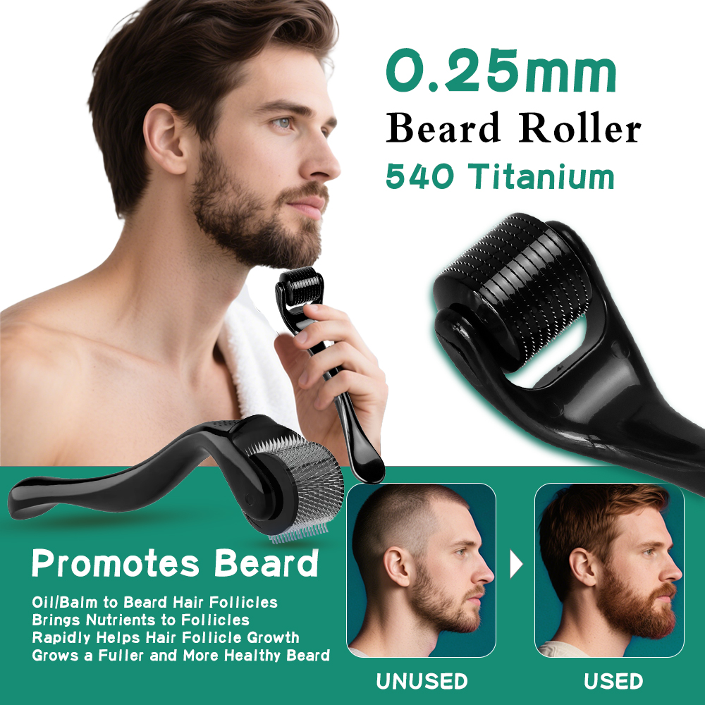 0.2/0.25/0.3mm Derma Roller fo - Hair Scalp Massager reseña y precio