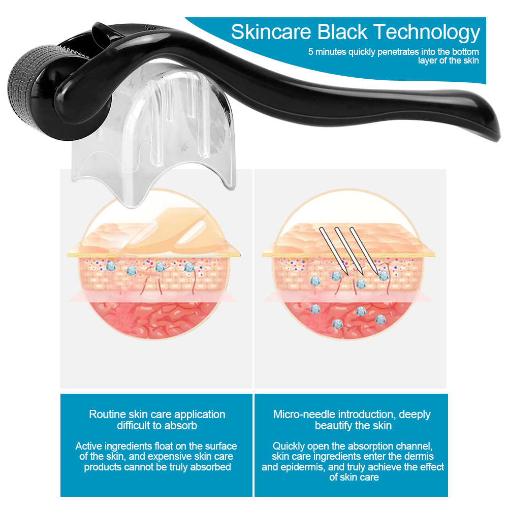 0.2/0.25/0.3mm Derma Roller fo - Hair Scalp Massager reseña y precio