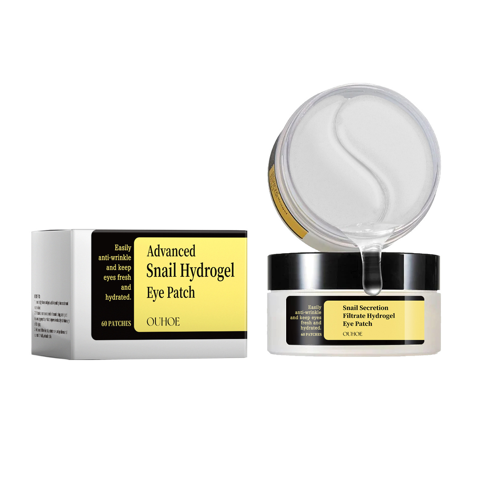 Firming Eye Patches Snail W-ri - Collagen Eye Patch reseña y precio