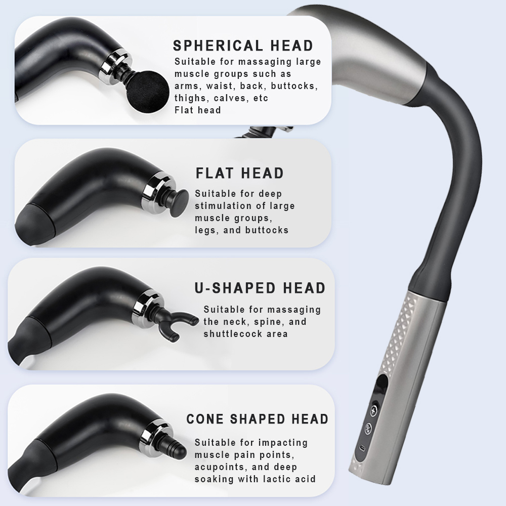 Portable Fascial Massage Gun E - Hair Scalp Massager reseña y precio