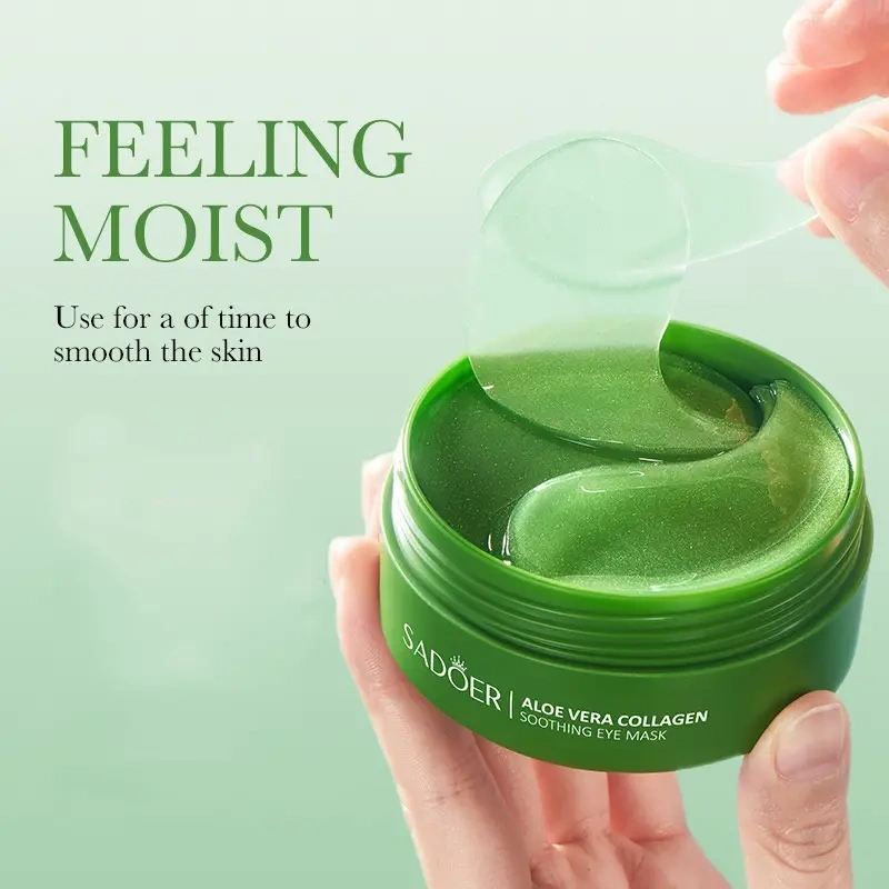 60 Pieces of Aloe Vera Collage - Collagen Eye Patch reseña y precio