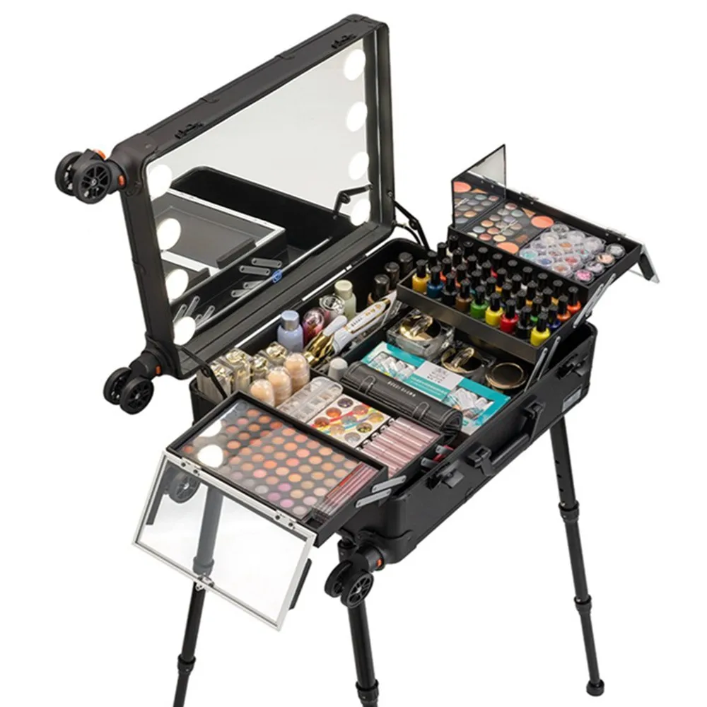 Aluminum Frame Professional Ro - Beauty Makeup Studio reseña y precio