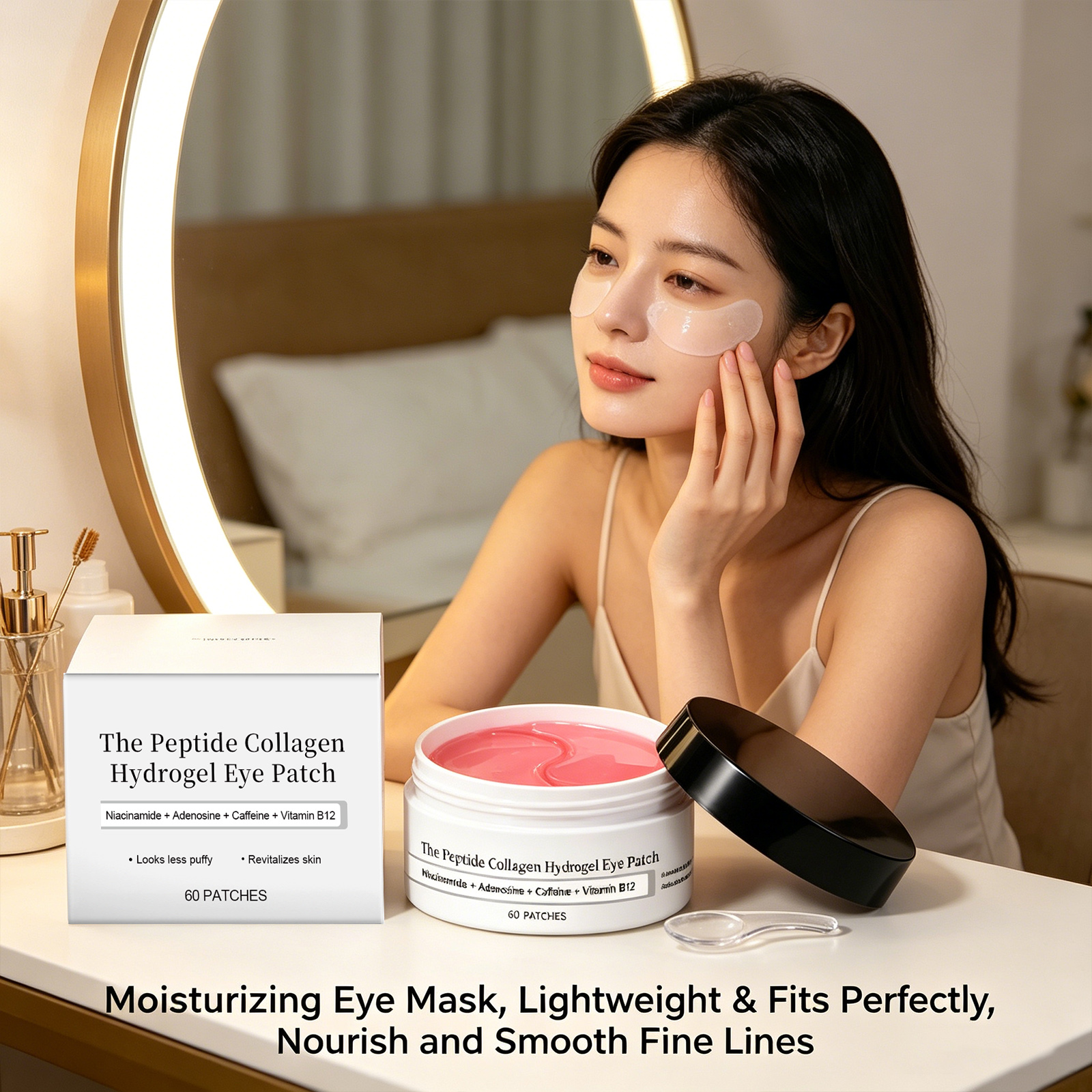 Collagen Hydrogel Eye Patches  - Collagen Eye Patch reseña y precio