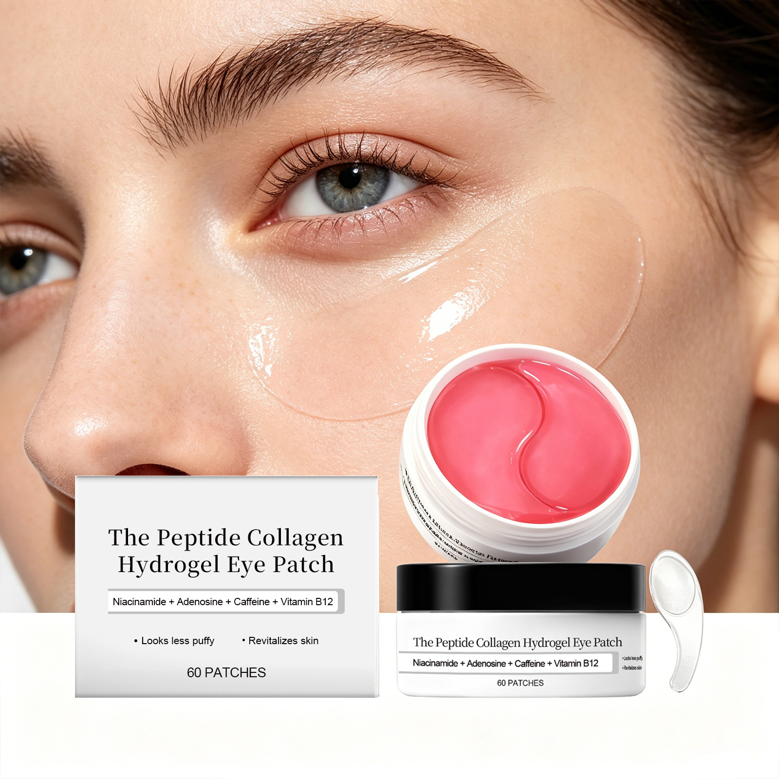 Collagen Hydrogel Eye Patches  - Collagen Eye Patch reseña y precio