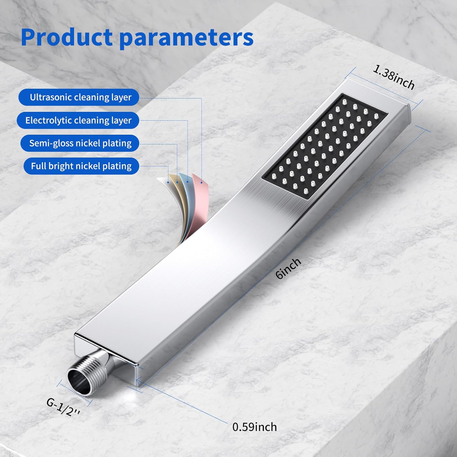 High Quality Toilet Shower Hea - Hair Scalp Massager reseña y precio