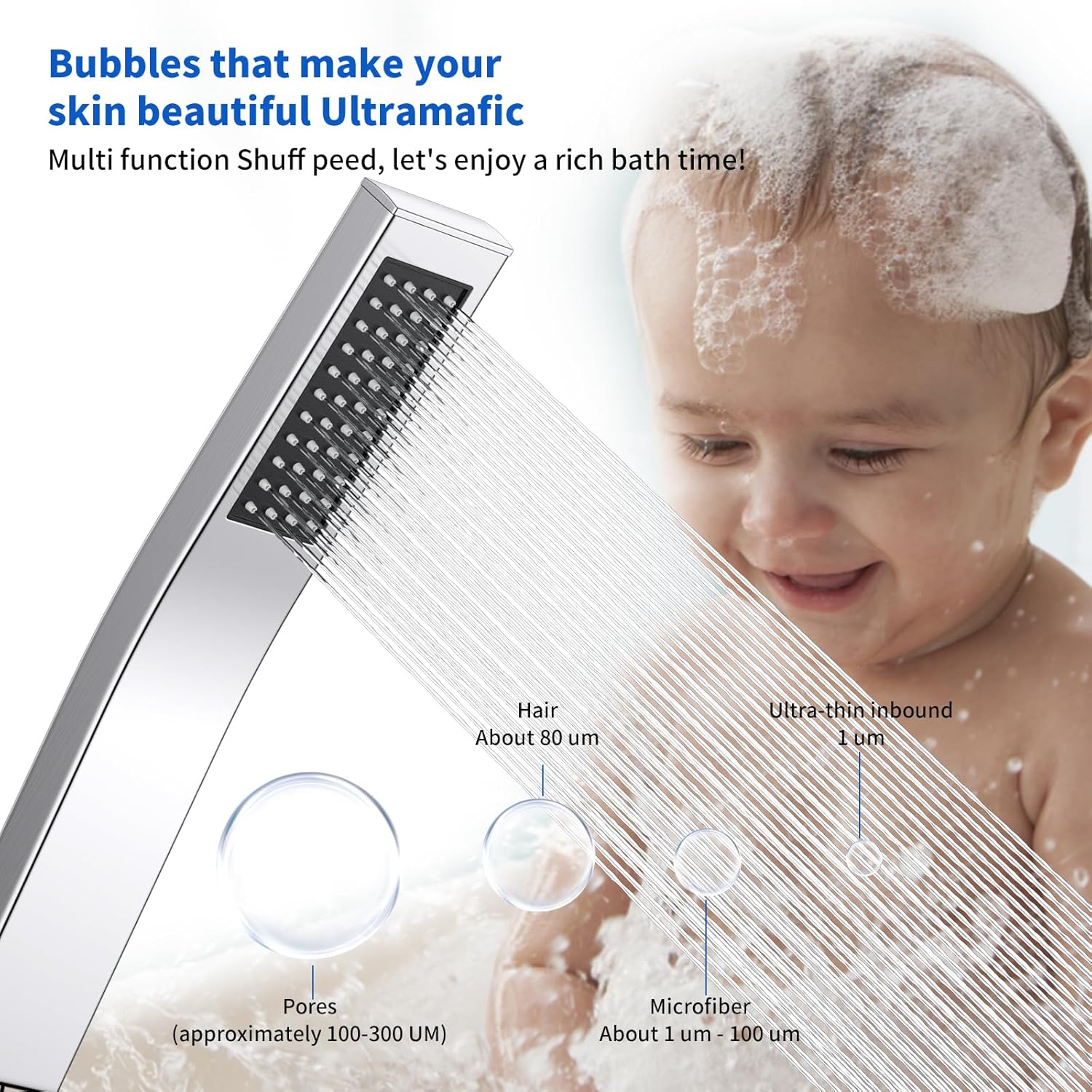 High Quality Toilet Shower Hea - Hair Scalp Massager reseña y precio