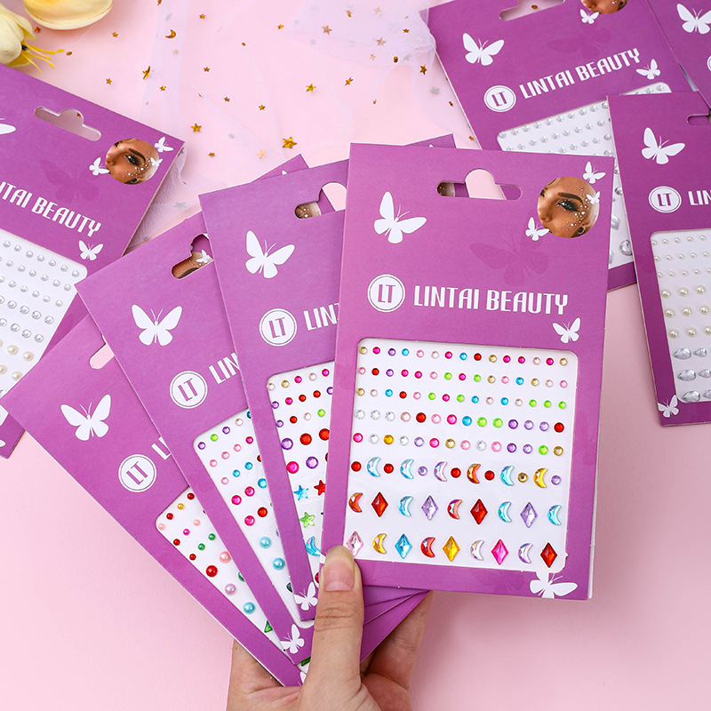 Hot Selling Face Gems Stickers - Beauty Makeup & D Anime Studio Vega Baja reseña y precio