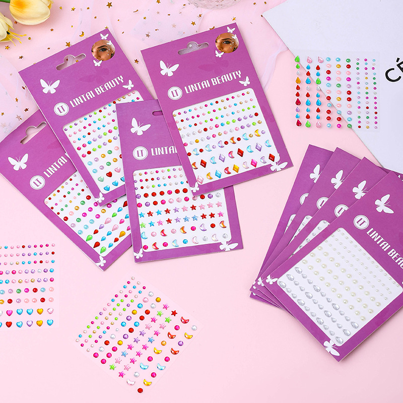 Hot Selling Face Gems Stickers - Beauty Makeup & D Anime Studio Vega Baja reseña y precio