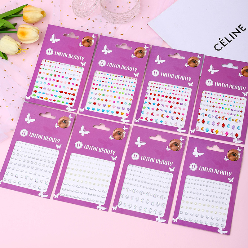 Hot Selling Face Gems Stickers - Beauty Makeup & D Anime Studio Vega Baja reseña y precio