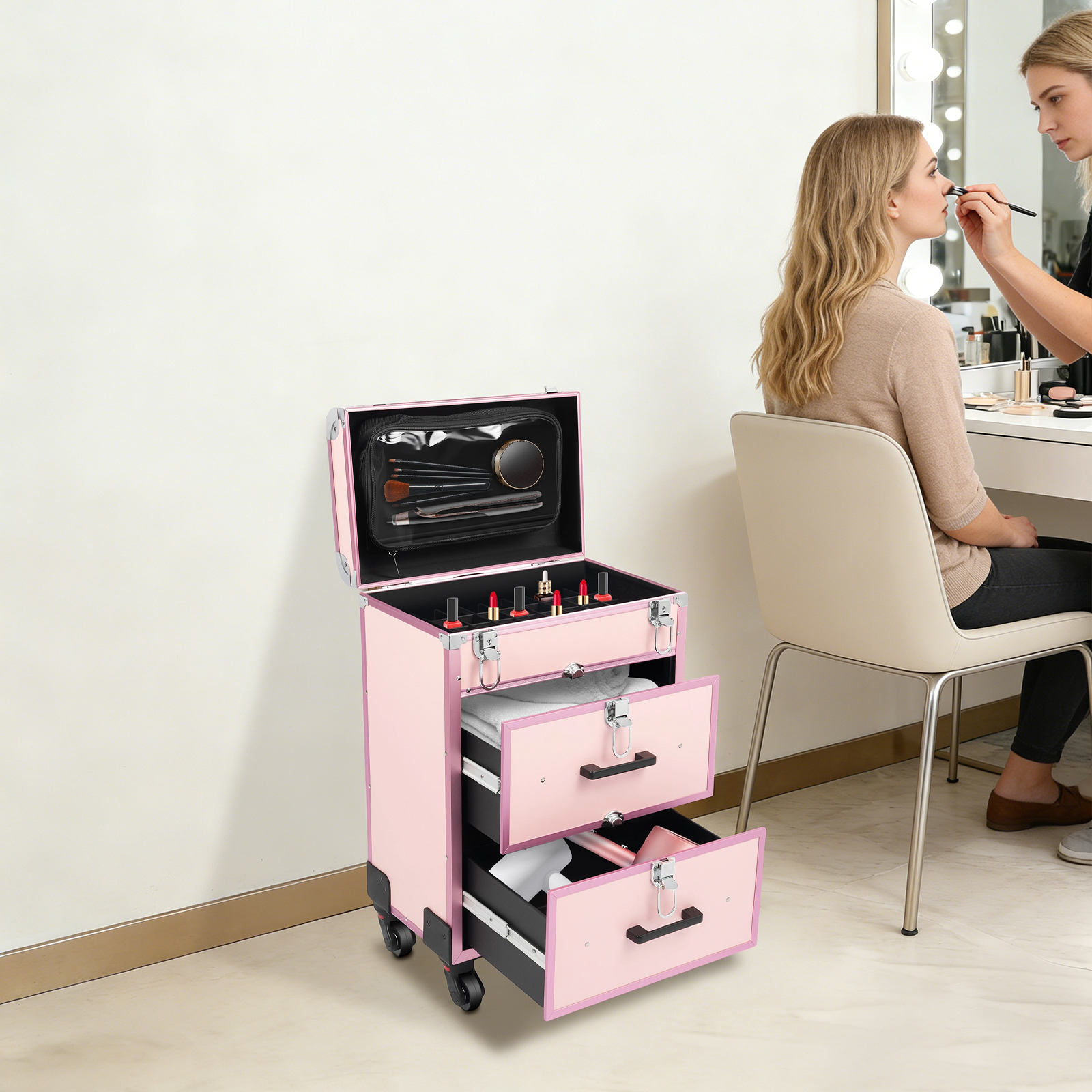 Bymaocar 40 Grids Makeup Train - Beauty Makeup & D Anime Studio Vega Baja reseña y precio