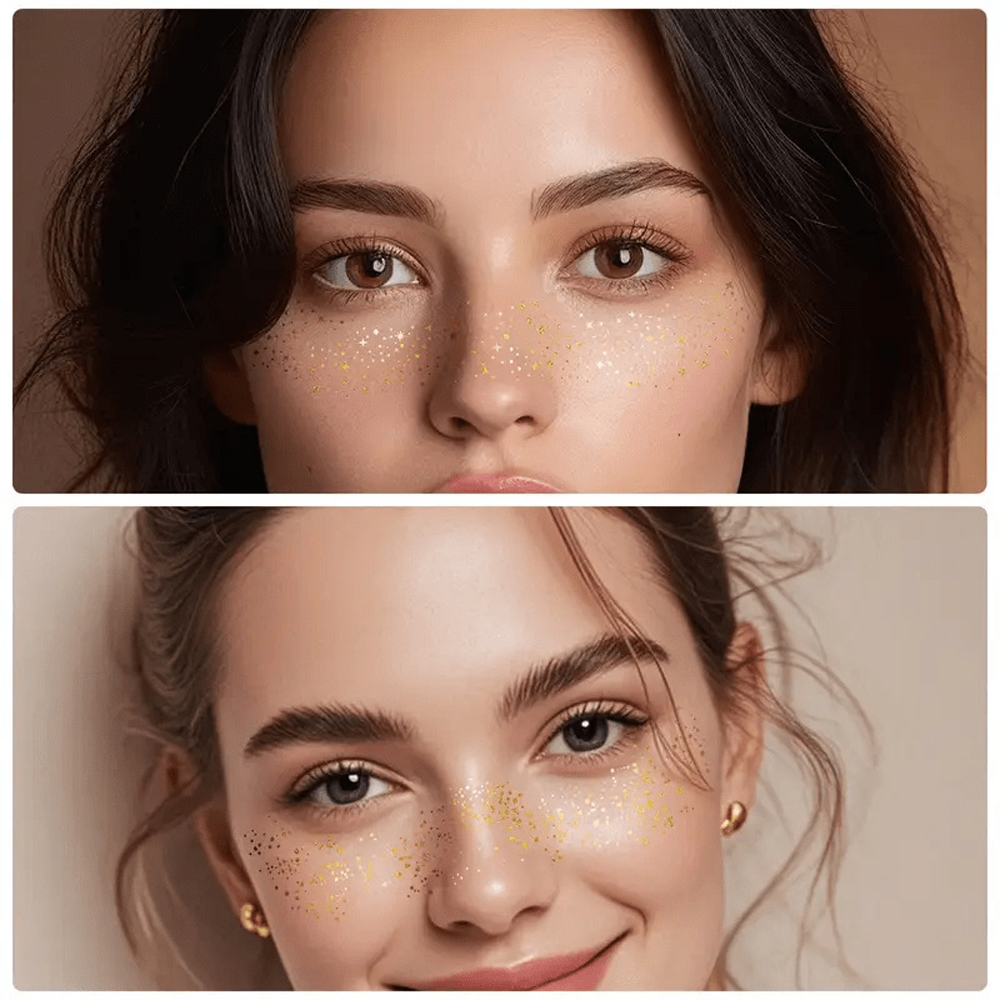 6 Pcs/set Fake Freckle Sticker - Beauty Glazed Makeup reseña y precio