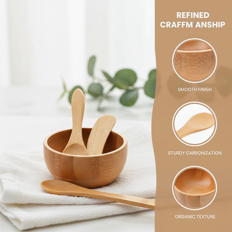3pcs Mini Size Bamboo Diy Face - Beauty Makeup Face reseña y precio