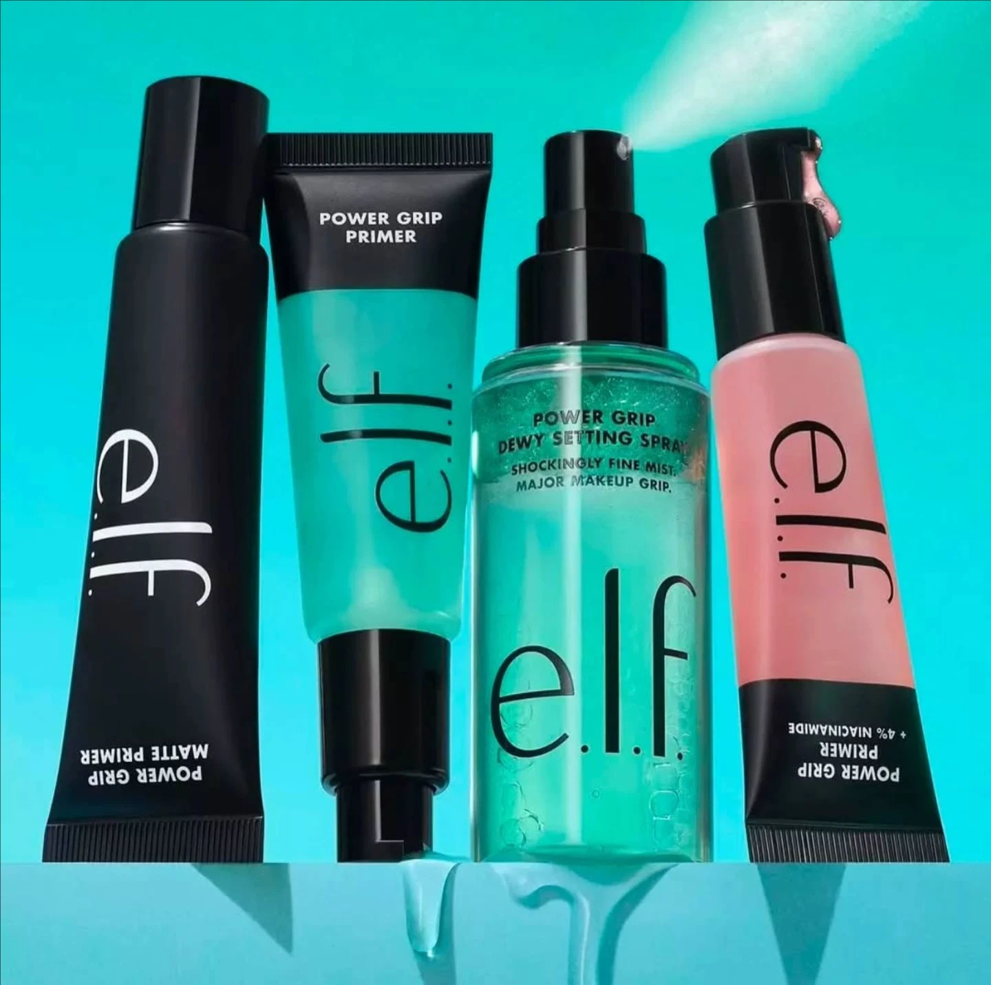 Elf Makeup Power Grip Dewy Set - Setting Spray reseña y precio