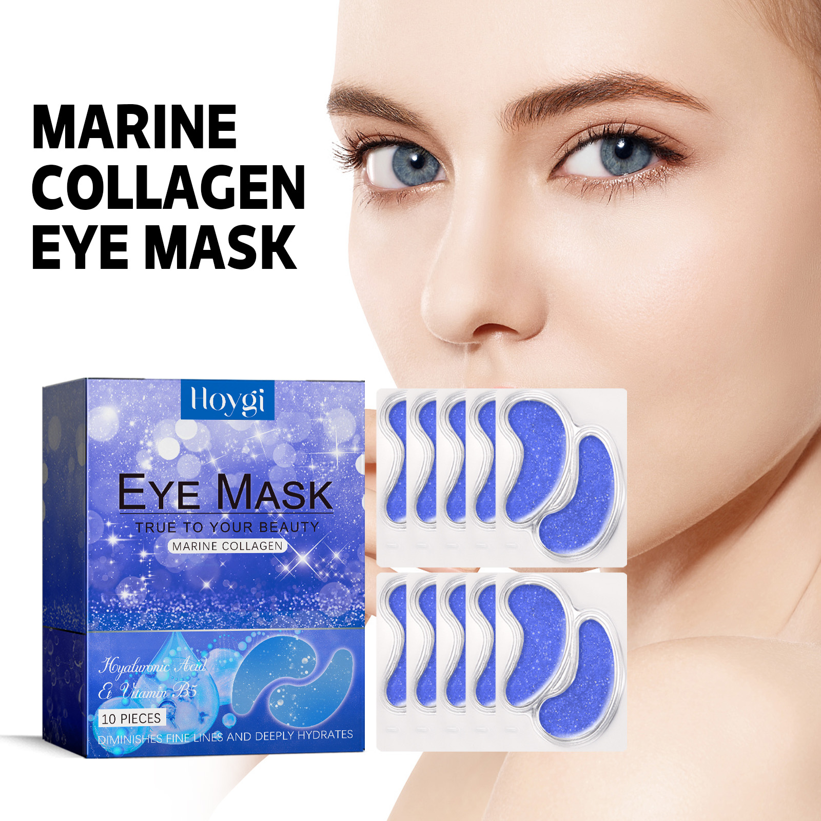Marine Collagen Hyaluronic Aci - Collagen Eye Patch reseña y precio