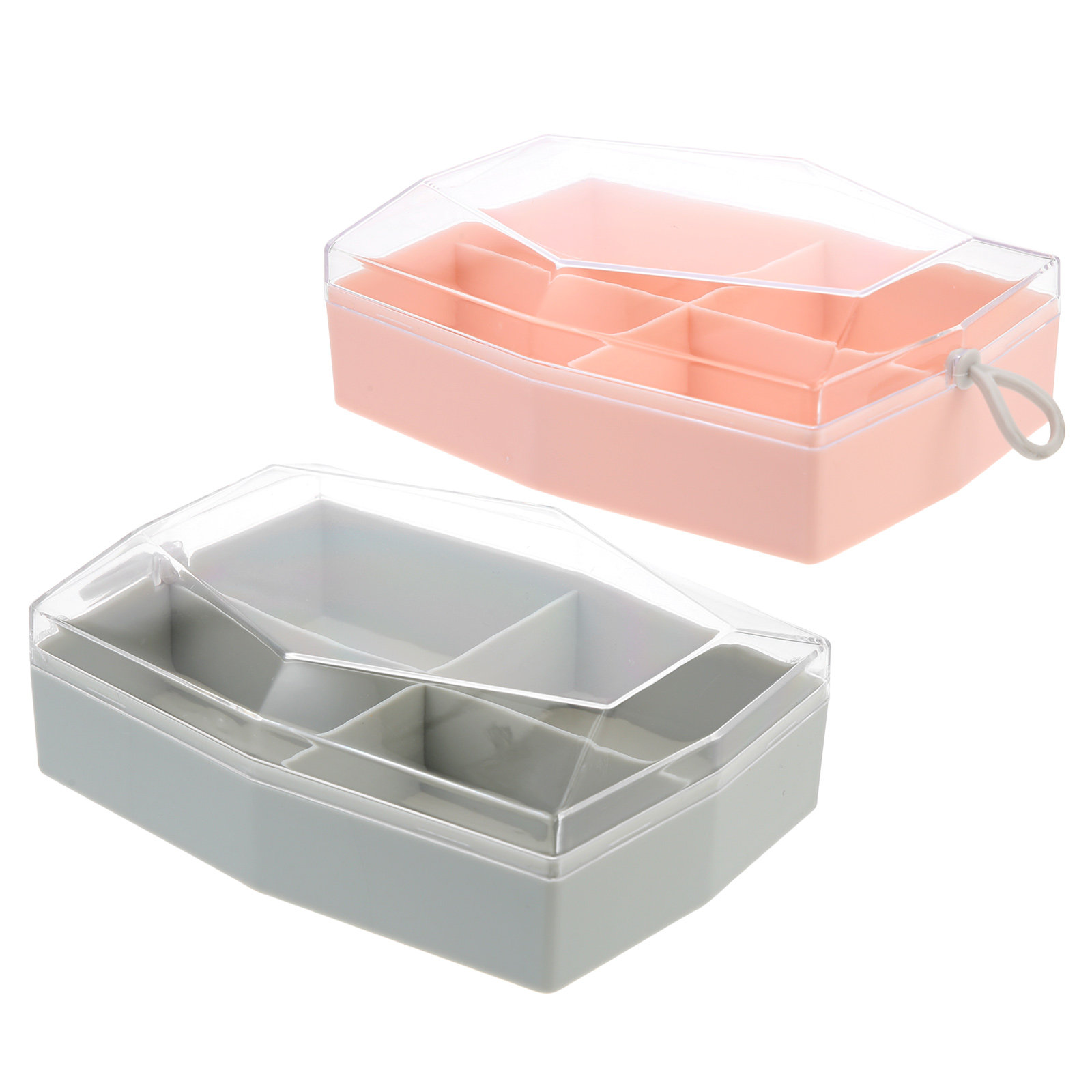 2Pcs Storage Case ABS Makeup S - Beauty Makeup & D Anime Studio Vega Baja reseña y precio